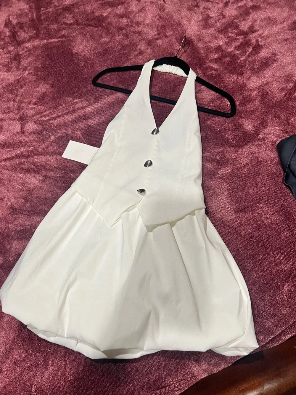 Zara White NWT Size Small European Style Purchased in Australia
